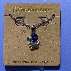 Octopus pendant necklace